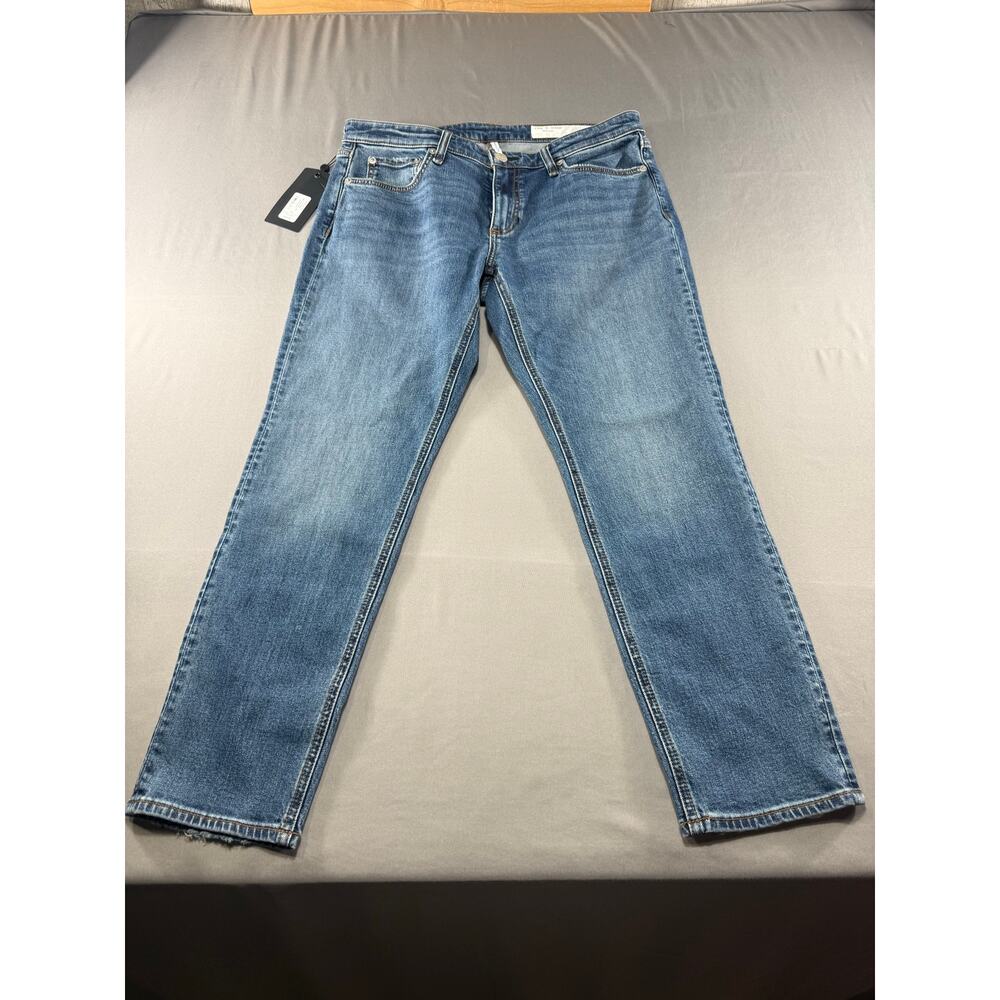 Rag & Bone Dre Low Rise Slim Boyfriend Jeans Womens 28 Julienne Wash New $225